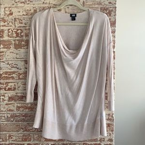H&M Drapey Tunic sweater XS/S